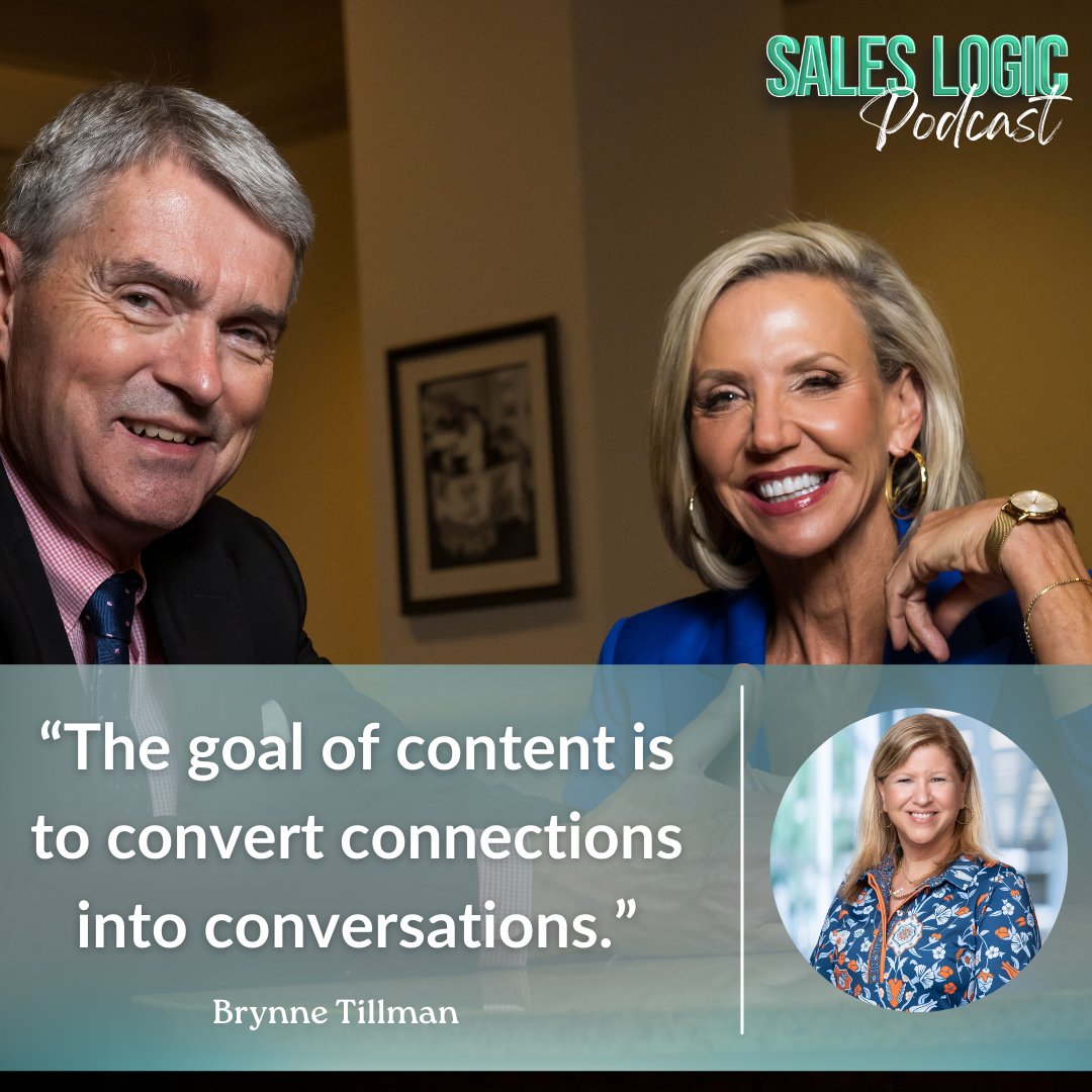 Social selling isn’t just a trend—it’s a necessity. 

In our latest Sales Logic Podcast episode, we are joined by Brynne Tillman, the “LinkedIn Whisperer” herself, to discuss exactly how to use LinkedIn as a trust-building, conversation-starting machine.
