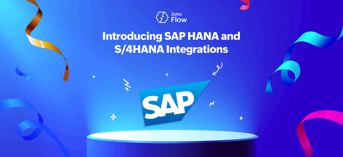 zalmib's tweet image. New in #ZohoFlow: SAP S/4HANA and SAP HANA integrations
zurl.co/ZVkmB
#ZohoOne #ZohoCRM #CRM
Contact us for more to get a free no obligation trial #elxee
Set up a call: zurl.co/Aa2Gw