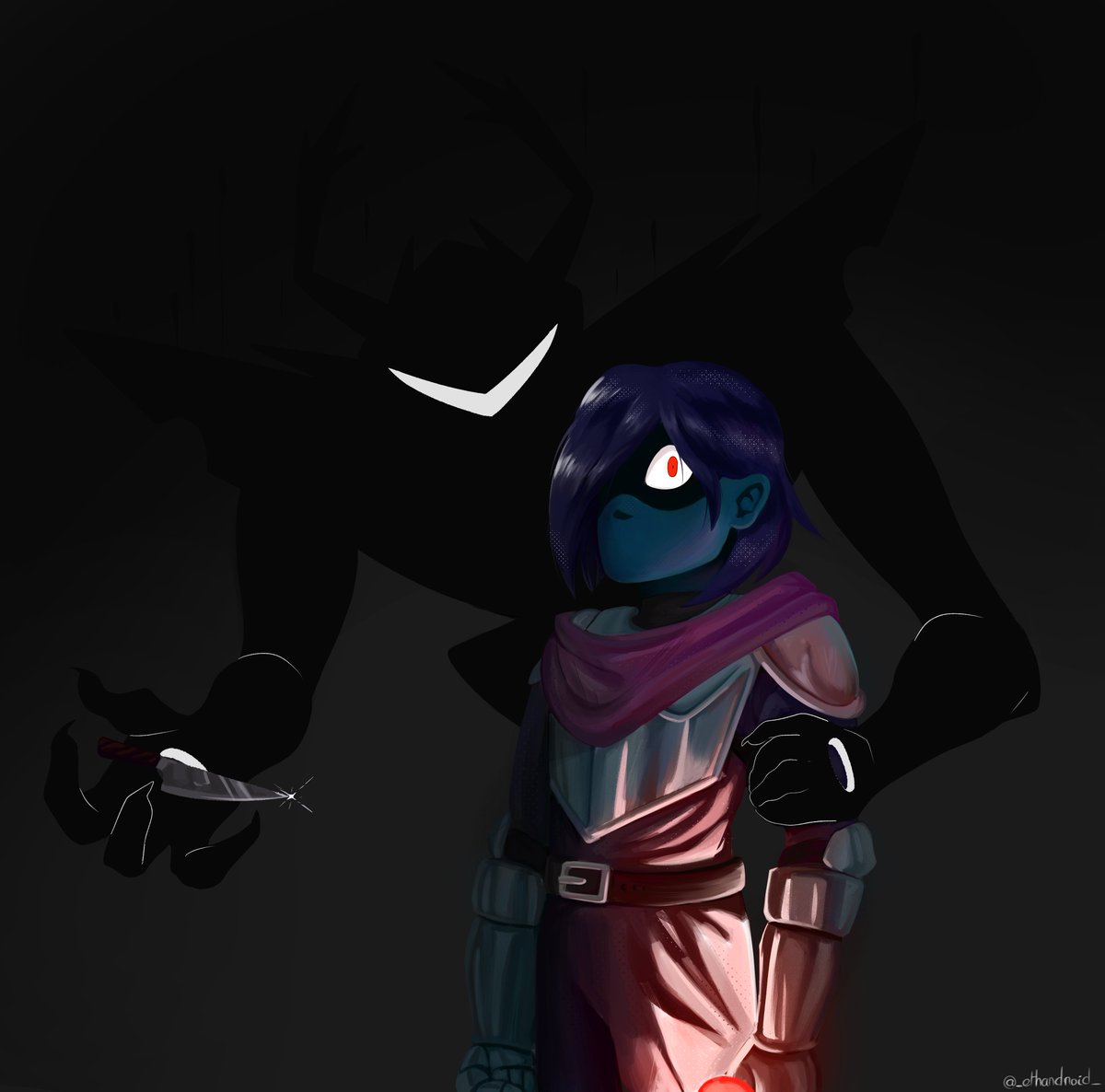 _EthAndroid_'s tweet image. "You promised"
(I fucking love them 🥹)
(next drawing gonna be Knight(Dess) and Asriel)
#DELTARUNE #deltarunefanart