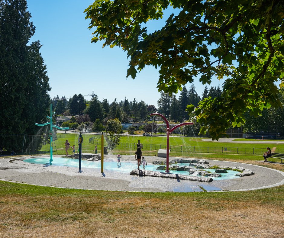 Looking for a place to find shade &amp; cool down? Take shelter under a tree in one of our parks across Vancouver or head to a pool or ice rink. Where is your favourite place to go and cool down?  

For more info on Vancouver parks and recreation visit ➡ bit.ly/44qYTkv
