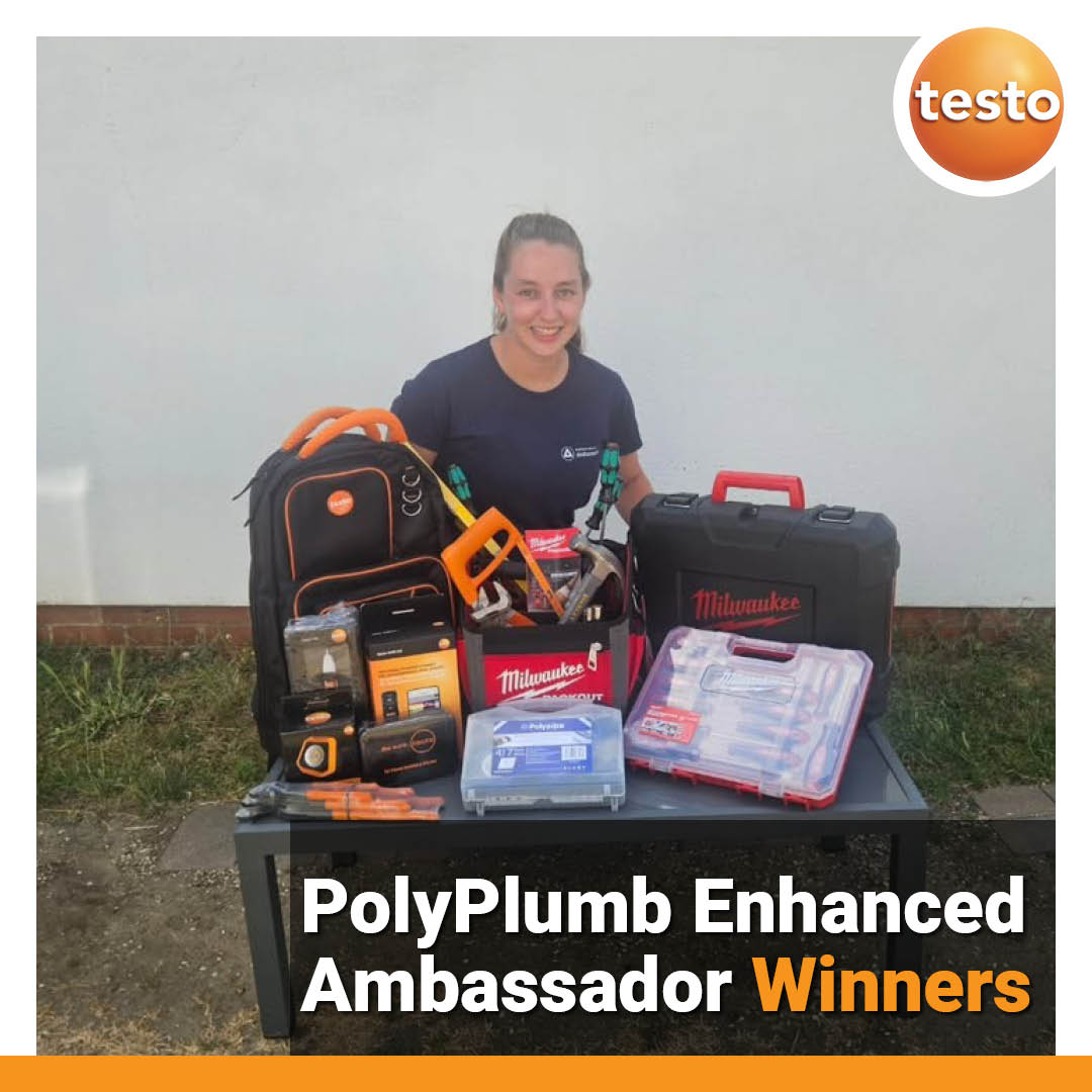 TestoLimited's tweet image. Congratulations to the new PolyPlumb Enhanced Ambassadors!
🏆Daisy Turner
🏆Meg Francis
We supplied lots of Testo goodies to make sure they hit the ground running! 💪
We can’t wait to see the impact Daisy and Meg will make! Stay tuned for more updates!
#PolyPlumb #Testo
