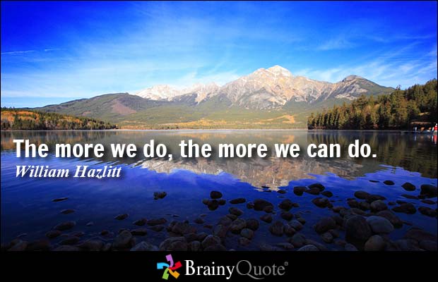 William Hazlitt.- #quote #image Via Brainyquote.com