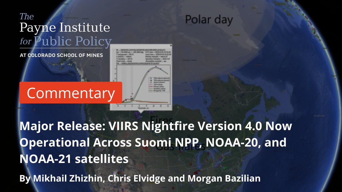payneinstitute's tweet image. The @payneinstitute Earth Observation satellite group has been developing & implementing cutting-edge algorithms for decades. We released v4.0 of our Nightfire product, utilizing 3 different satellites
We welcome your collaboration!
tinyurl.com/2s6bfby6