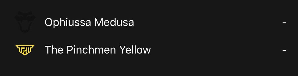 ROYALTY SERIES ACTION TONIGHT!

TPM Yellow take on Ophiussa Medusa in <a href="/RoyaltySeriesGG/">Royalty Series</a> 3v3 EU Premier!

An exciting match winner of which would almost certainly book there ticket to the playoffs!. Tune in to support the team!

⏰ - 20:00 BST
📺 - twitch.tv/a_crusty_cow