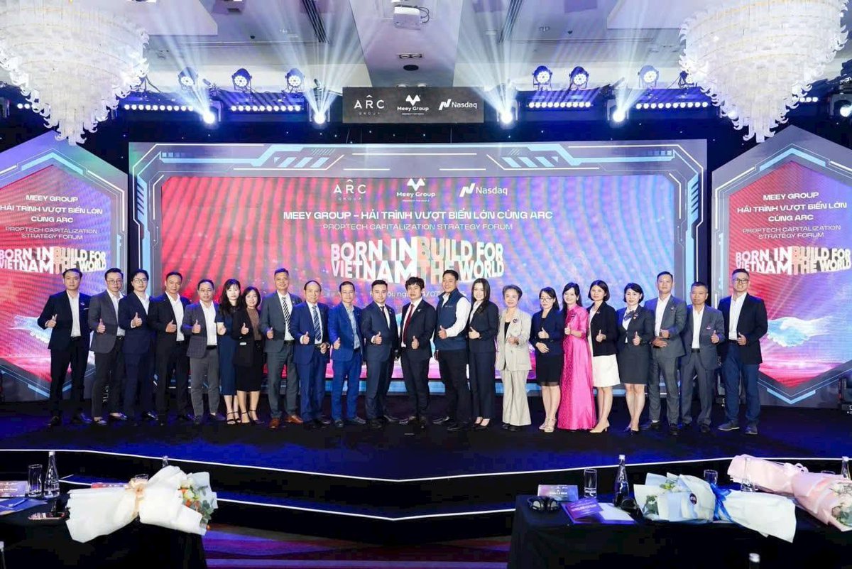 Mey_Network's tweet image. Meey Group launched its IPO journey yesterday with a landmark event in Hanoi.
Joined by 500+ attendees, the NASDAQ IPO is a step toward:
• Onchain real estate
• Yield-backed ownership
• Globally accessible assets
MEY is the layer powering the new financial era.