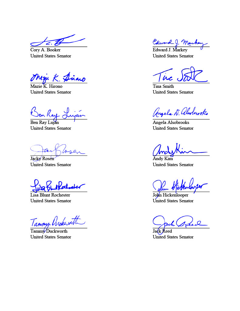 SenJackReed's tweet image. Getting sick isn’t a choice. But Republicans voted to make health care more expensive & then reversed a key medical debt rule. Teaming up w/ @SenatorWarnock to demand Trump Admin stop harming people’s financial futures & creating needless barriers to affordable health care.