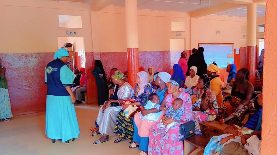 Sevguinee's tweet image. Kankan : une sensibilisation sur l’importance de la consultation prénatale au centre de santé de Salamani dans le cadre de la mise en œuvre du projet Observatoire Citoyen d’Accès aux Soins de Santé (OCASS)