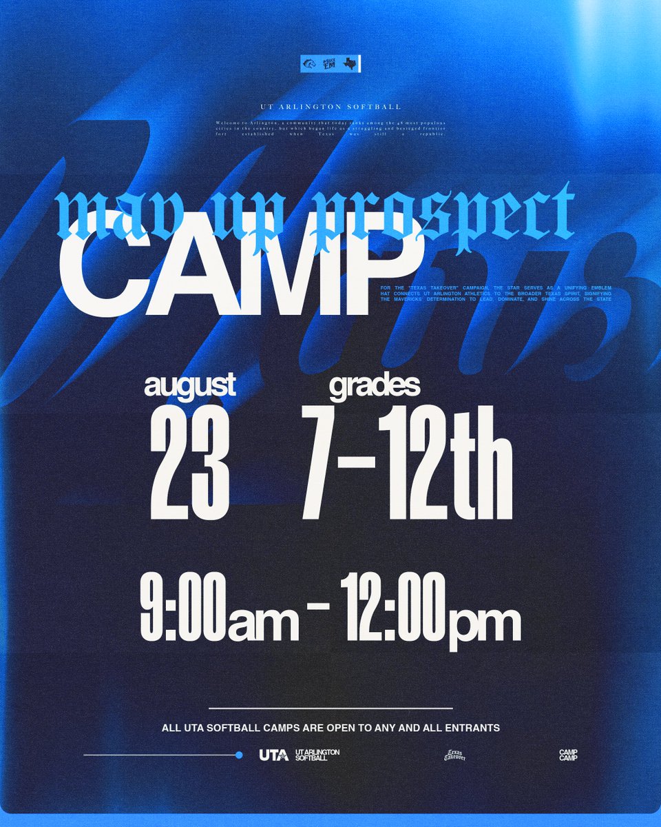 UTAMavsSB's tweet image. πππ ππ ππππππππ ππππ
See y'all in August! π€
π: utamavs.us/SBcamps
#BuckEmπ