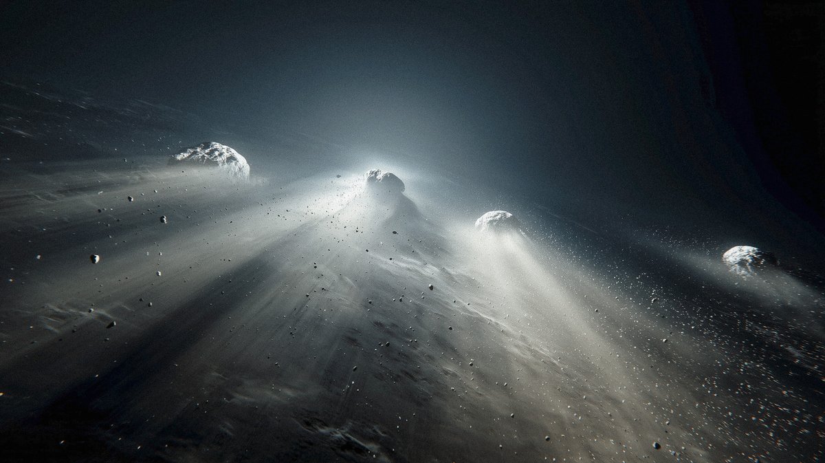 OneDay_xyz's tweet image. The cosmic monolith slips free from the gravity that shaped it. Untethered, it begins to drift, outbound, taking motion.

#AtlasInterrupted #comet3iatlas #comet3i #BBC #TheDecisiveMoment