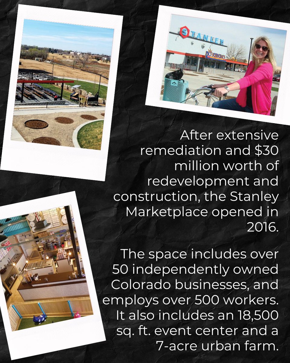 EPA's Brownfields Program helps reshape communities by cleaning up and redeveloping contaminated properties! 🔄 After the Stanley Aviation facility shuttered in 2009, local stakeholders took this abandoned property and transformed it into an economic hub! 🚧💲 Addressing and