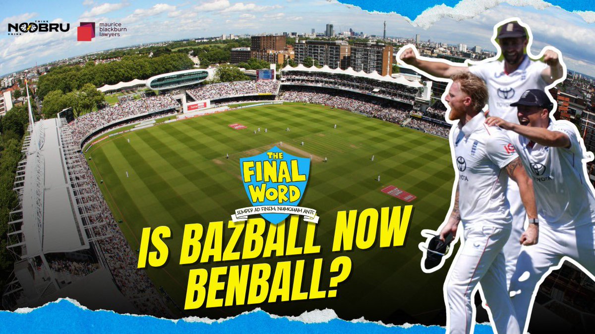 Final_Word_Pod's tweet image. #ENGvIND: After what was essentially a two-day shootout, the result was a new record for Lord’s. India has won the days, but England has won the moments. Daniel Norcross joins Cameron Ponsonby.
Catch the full Test review and what’s next to come only on pod.fo/e/2fc6a5