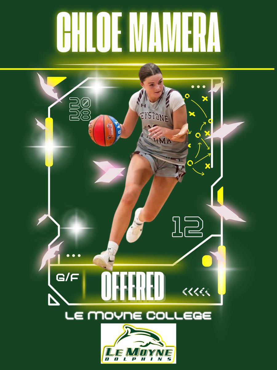 Congratulations to Karma's own <a href="/chloe_mamera/">chloe mamera</a> on her offer from <a href="/LeMoyneWBB/">Le Moyne Women's Basketball</a>