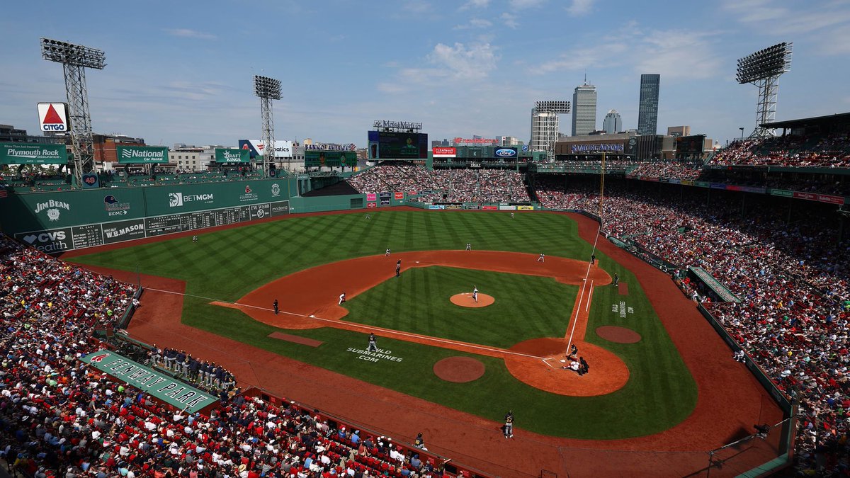 Gordo (@bossportsgordo) on Twitter photo Rob Manfred says the Red Sox want to bring the All-Star Game back to Fenway Park (via <a href="/PeteAbe/">Pete Abraham</a>).
He also said that them not having hosted since 1999 plays in their favor to get the game soon.
2028 is likely the soonest Fenway Park could host. Rob Manfred says the Red Sox want to bring the All-Star Game back to Fenway Park (via <a href="/PeteAbe/">Pete Abraham</a>).
He also said that them not having hosted since 1999 plays in their favor to get the game soon.
2028 is likely the soonest Fenway Park could host.