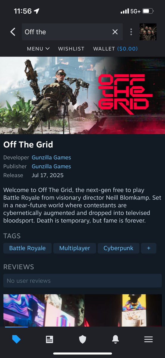 Crucifixtion_'s tweet image. 🚨 Off the Grid is officially live on Steam!
Huge news for Gunzilla as they tap into a whole new player base 🕹️🌍
Congrats to the team! 👏🎉