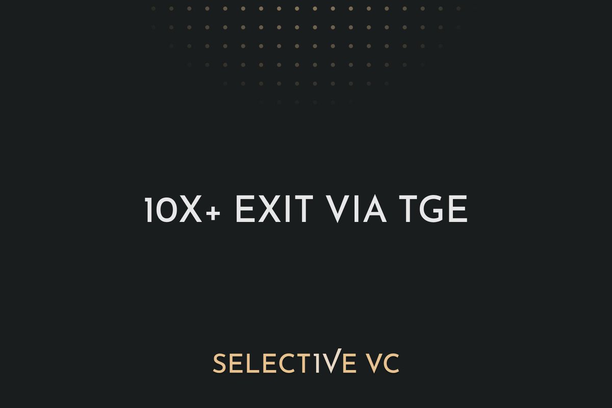 SelectiveVC's tweet image. EstateX: 10x via TGE.

Early liquidity matters in Web3.
Plan exits, not just growth.

Read more: linkedin.com/feed/update/ur…
#SelectiveVC #TGE #Web3
