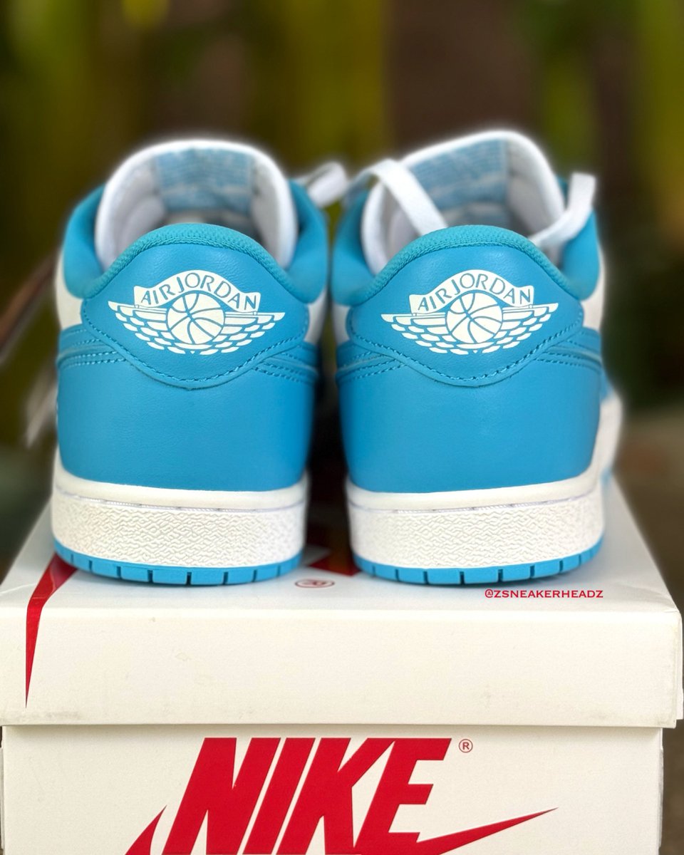 IN-HAND LOOK: “UNC” Air Jordan 1 Low '85 PE (2024) 🥶❄️