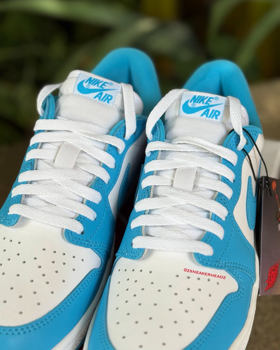 IN-HAND LOOK: “UNC” Air Jordan 1 Low '85 PE (2024) 🥶❄️