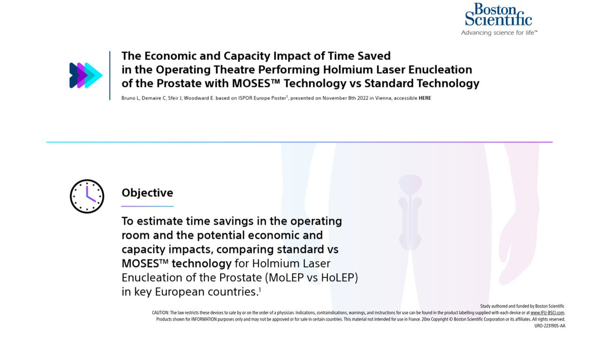 See how MOSES Technology has been shown to save time &amp; boost efficiency in prostate procedures across Europe. 

Explore the capacity and economic impact in our clinical library! bit.ly/465IW4q

#BPH #BSCEMEA