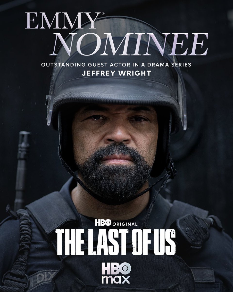 TLOUSource's tweet image. Jeffrey Wright has been nominated for an Emmy for Outstanding Guest Actor in a Drama Series! #TheLastofUs