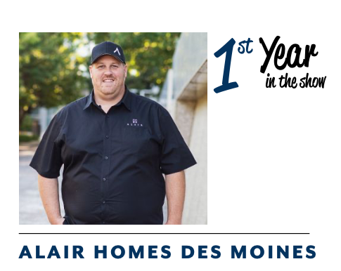 Get a closer look at this year's 50th Anniversary HomeShowExpo home builders! 

Learn more about Alair Homes and this year's HomeShowExpo at l8r.it/ubnR . 

#dsmhba #dmhomeshow #homeshowexpo #alairhomes