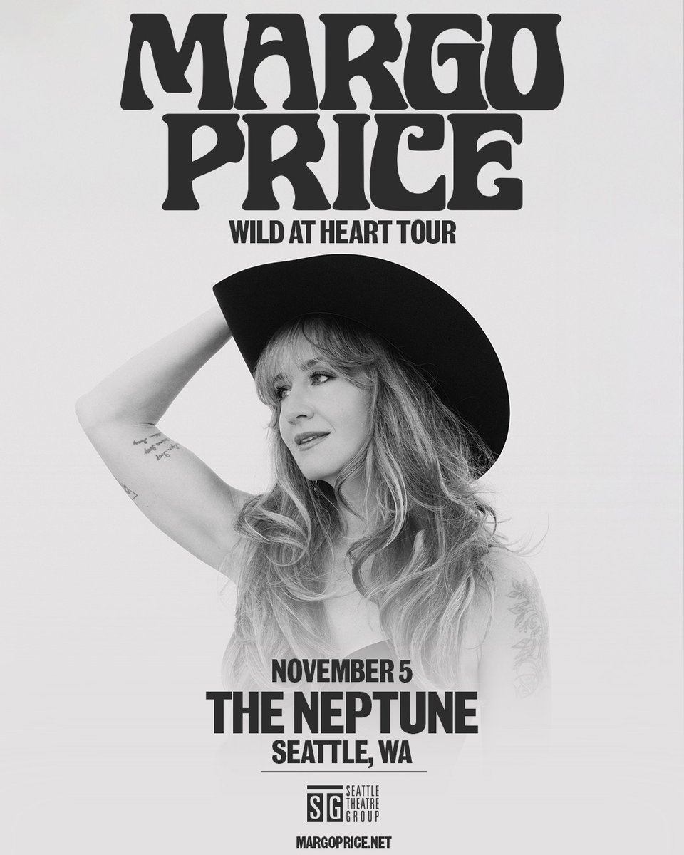 stgpresents's tweet image. JUST ANNOUNCED: Margo Price brings her Wild At Heart Tour to The Neptune on Nov. 5! Tickets on sale Friday at 10am at STGPresents.org.