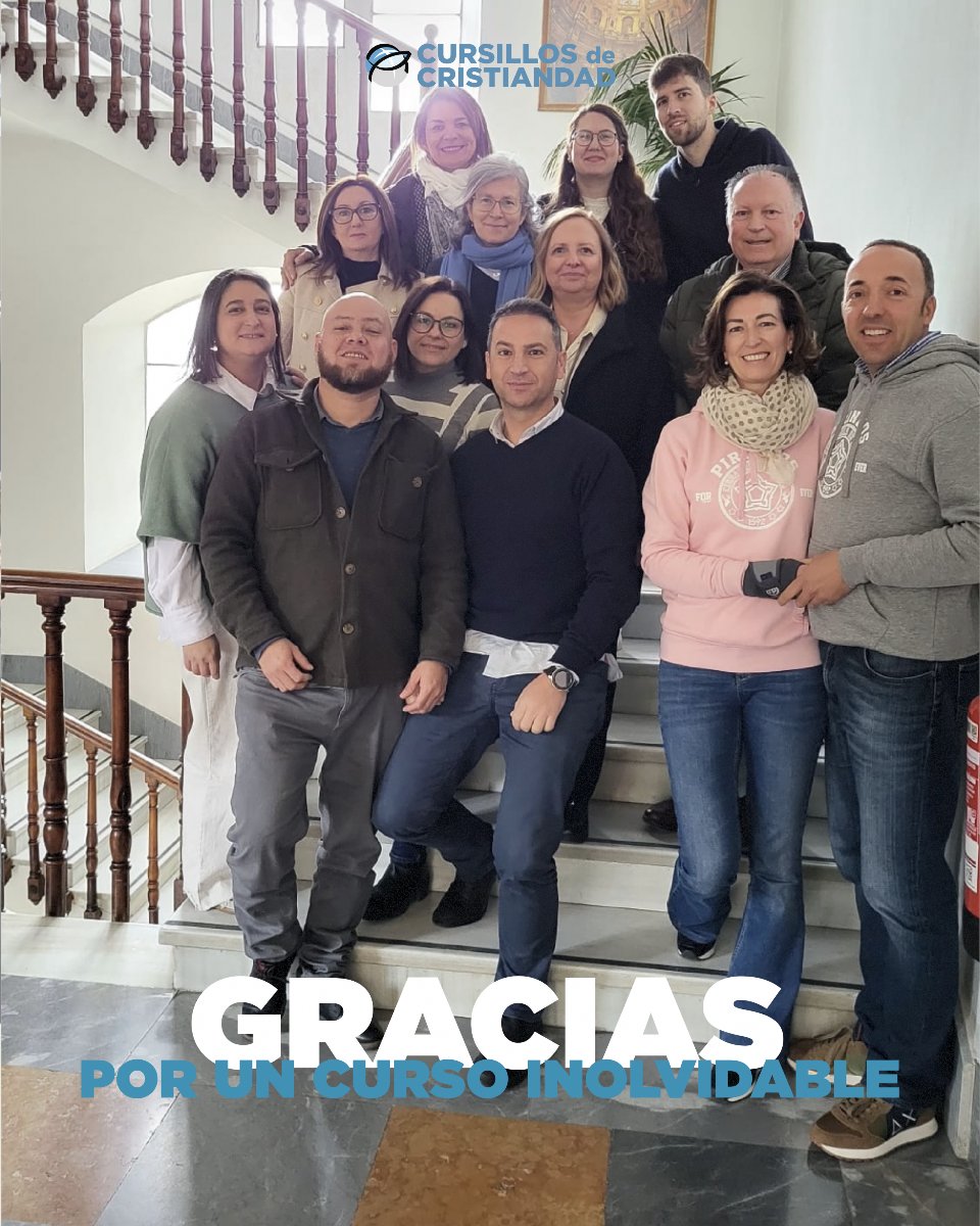 Él ha caminado con nosotros 👣

En cada encuentro, en cada cursillo, en cada mirada compartida, hemos sentido que Cristo camina con nosotros.

🔥 ¡Cuánto bien nos ha regalado este curso! Y cuánto nos queda por anunciar…

#EncuentrosConCristo #DeColores #CaminoDeConversión