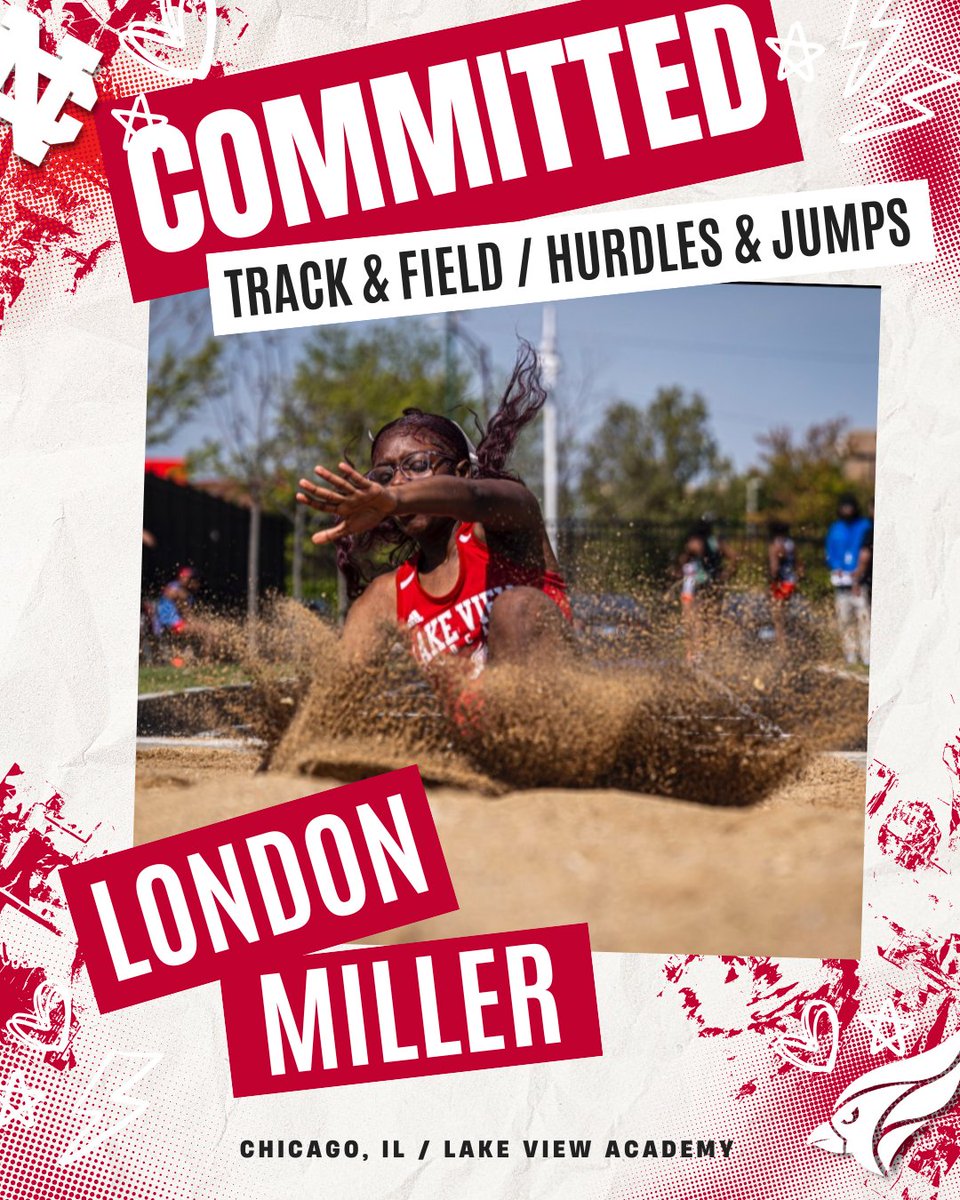 We’re excited to announce the addition of London Miller to our Hurdles and Jumps squads! Welcome to the Cardinal family! #LetsFly ❤️🤍