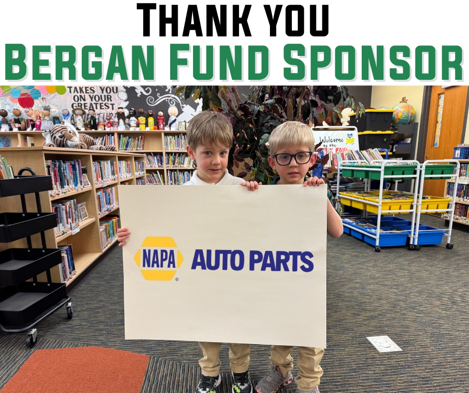Bergan Catholic School (@bergancatholic) on Twitter photo Thank you to our Bergan Fund sponsor, Napa Auto Parts!
If you are looking to be a Bergan Fund business partner, reach out to bode.hill@berganknights.org Thank you to our Bergan Fund sponsor, Napa Auto Parts!
If you are looking to be a Bergan Fund business partner, reach out to bode.hill@berganknights.org
