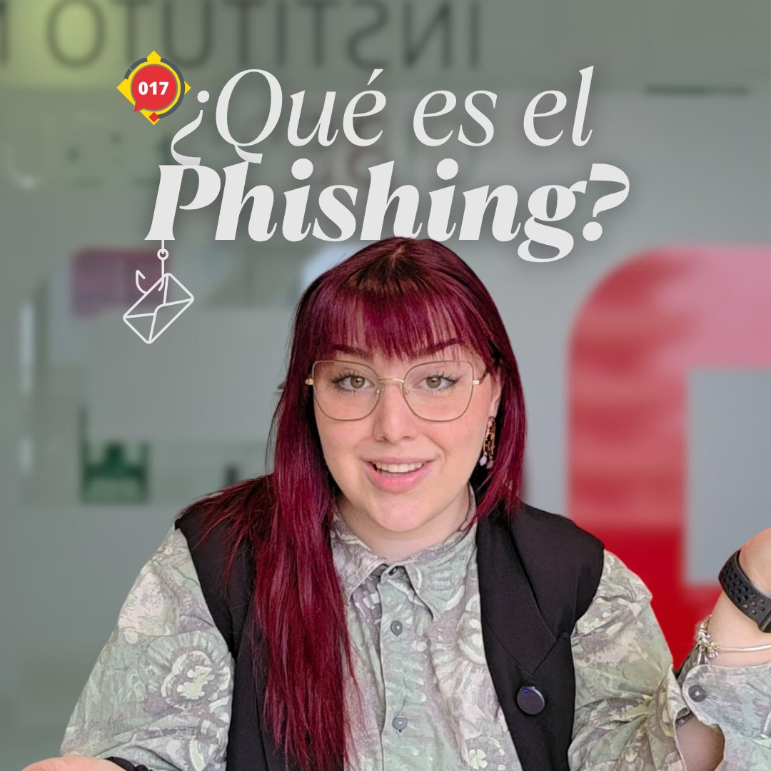 📩 ¿Phishing? ¿Correos fake que parecen del banco?

Sofía te explica qué es y cómo evitar caer en la trampa, sin tecnicismos ni dramas.

🎥 Mira el video completo en nuestro Instagram 

👉 instagram.com/reel/DMFo8n9M9…

#Ciberseguridad #Phishing #INCIBE #017