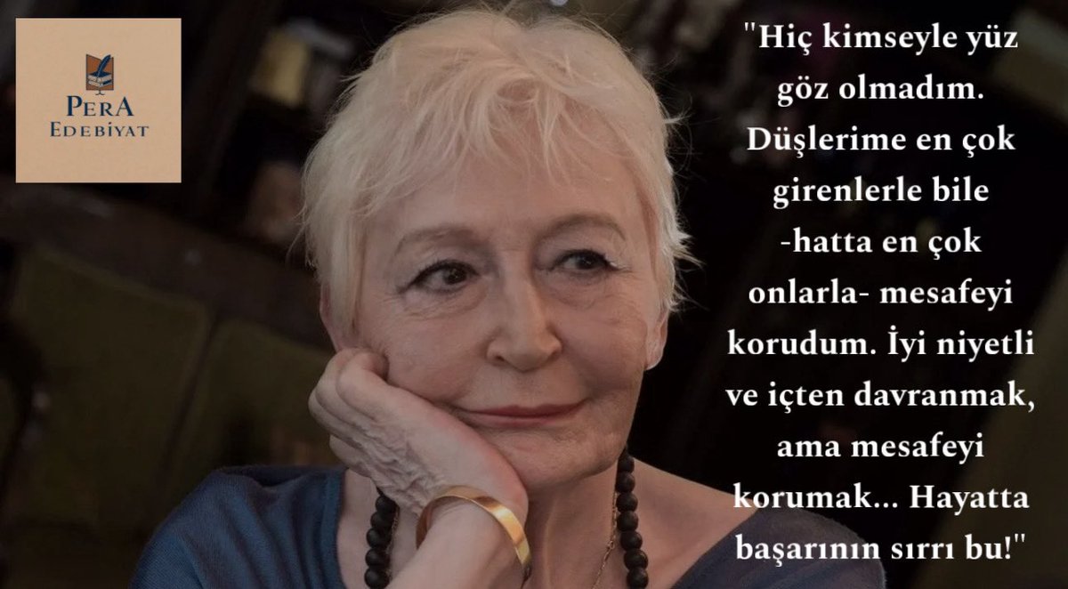 pera_edebiyat's tweet photo. Kalemiyle iz bıraktı, sesi hep duyulacak. Güle güle Pınar Kür.

#pınarkür #peraedebiyat https://t.co/mDD8zcZlPp
