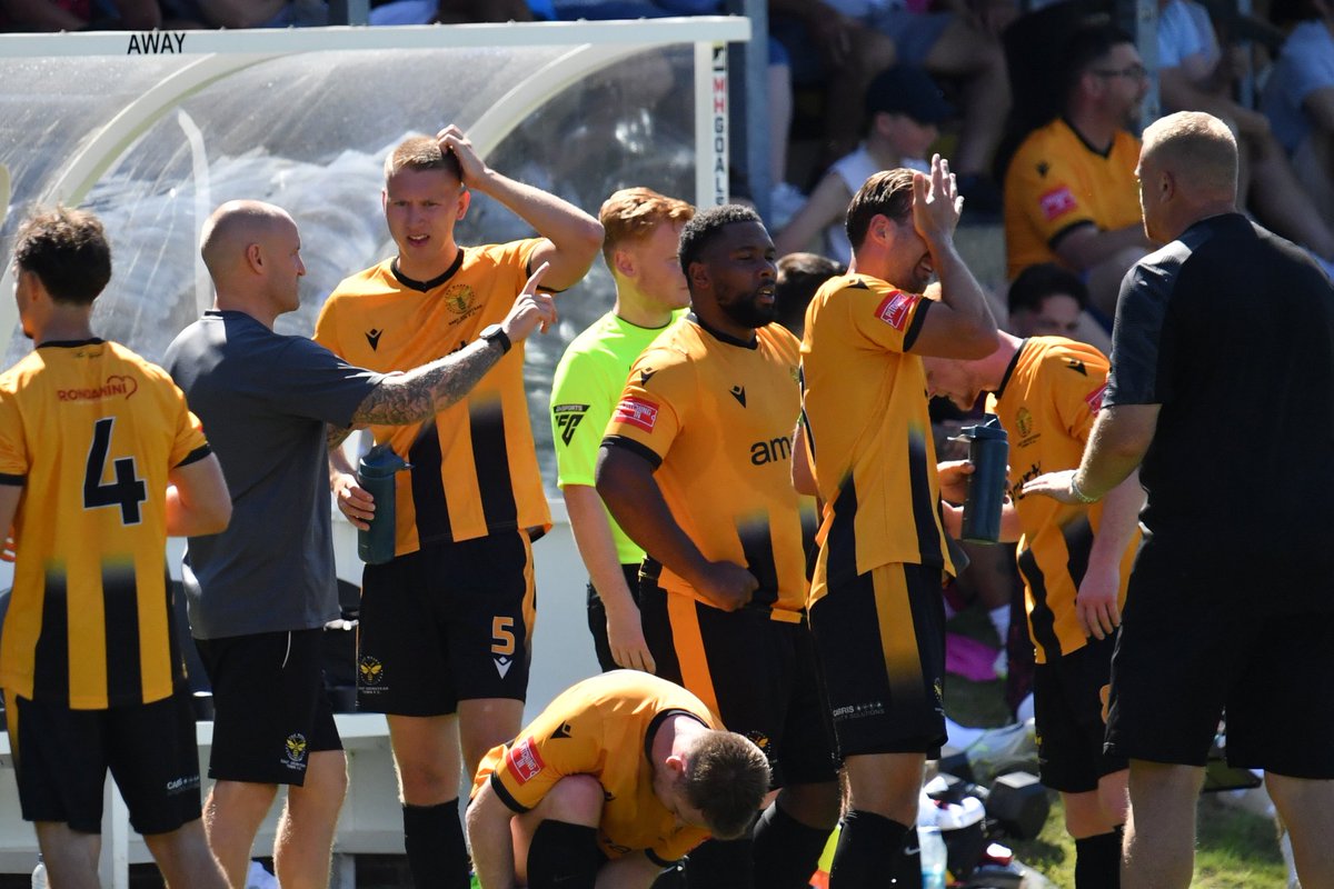 Stuart Gibson (@stuartdhgibson) on Twitter photo <a href="/egtfcwasps/">East Grinstead Town FC</a> trying out a new communication method on Saturday...
<a href="/IN_football1/">@INfootball</a> looking it up,
<a href="/Wheeler86/">Wheeler</a> trying to explain it, and <a href="/drew2209/">Drew Cooney</a> tests it out.... <a href="/egtfcwasps/">East Grinstead Town FC</a> trying out a new communication method on Saturday...
<a href="/IN_football1/">@INfootball</a> looking it up,
<a href="/Wheeler86/">Wheeler</a> trying to explain it, and <a href="/drew2209/">Drew Cooney</a> tests it out....