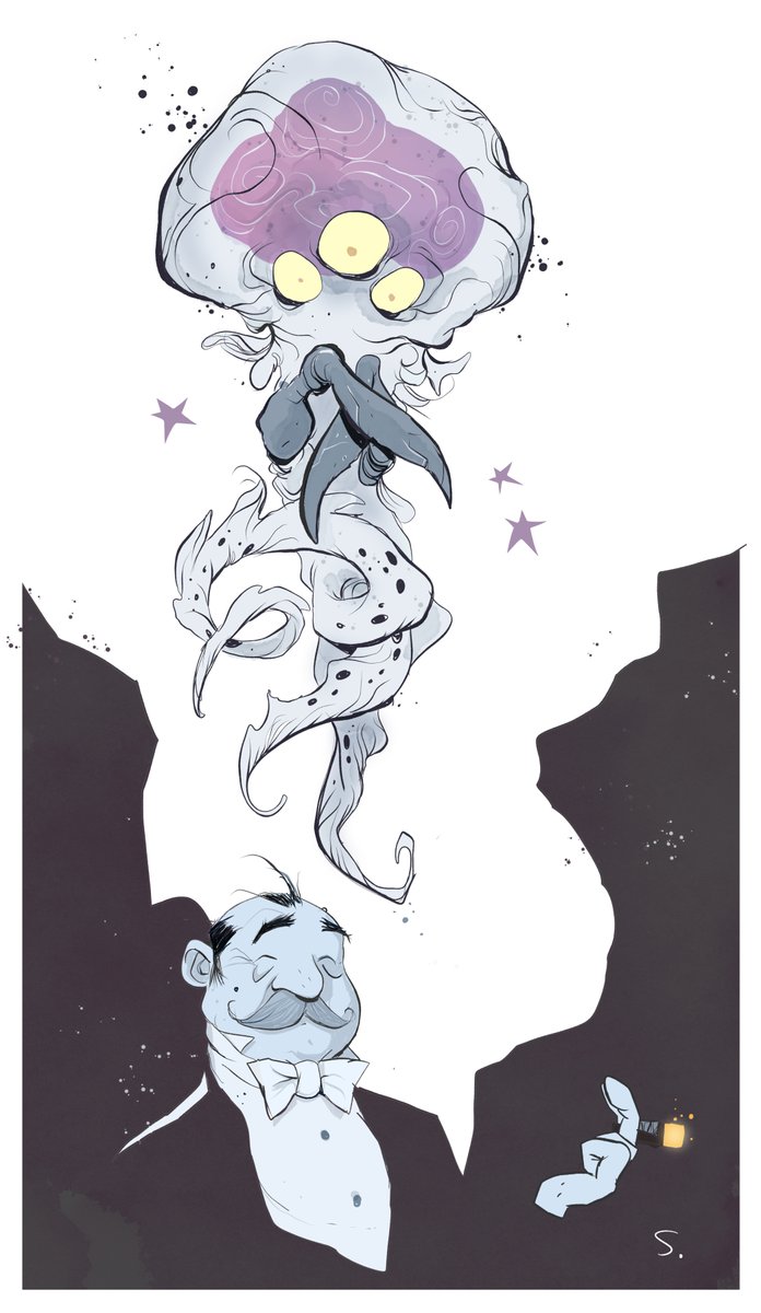 essbee71's tweet image. It's fun to play in the Mignola sandbox from time to time, for fun little sketches and warm-ups. He writes the type of stories I'd love to spend the rest of my life illustrating...anyway-onwards!