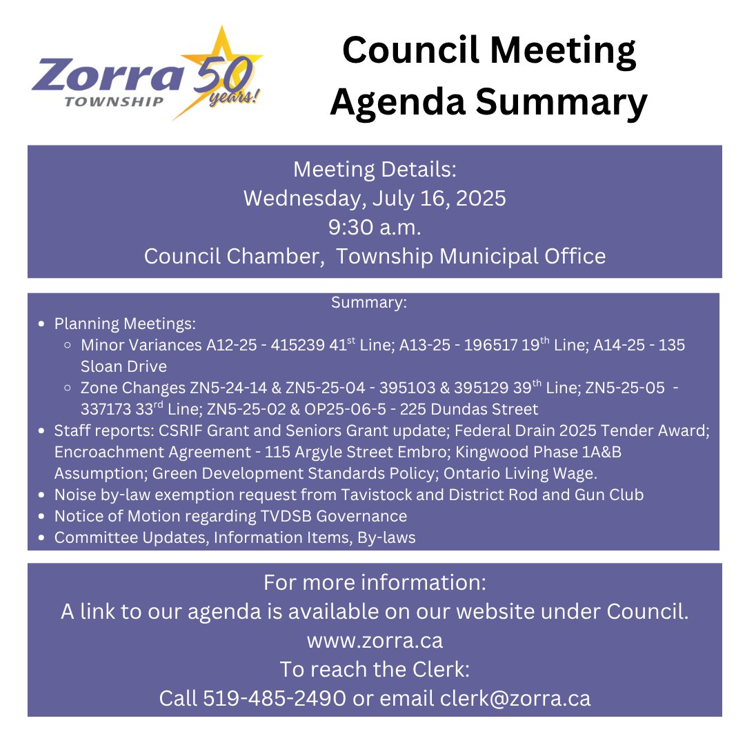 Council meets tomorrow. A summary of agenda items is posted here, with a link to the full agenda on our website. The meeting is open to the public and will be livestreamed. #doingourpart