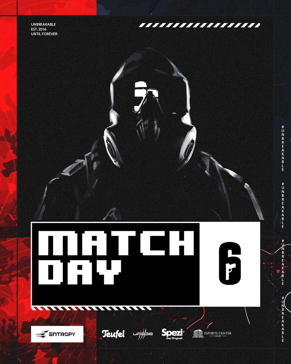 Mit dem Erfolg vom Wochenende im Rücken geht's für unser R6 Team später in den nächsten <a href="/ControllerCup/">Elite Controller League</a> Elite Spieltag! 🔥 

🆚 <a href="/avoxespt/">AVOX ESPORT</a> 
🕖 20:30 | Best-of 3 
👥 Line-up 
<a href="/SadBeci/">Beci</a> 
@DreamsR6x 
<a href="/afladung0/">内なる空虚🇧🇦👸🏻</a> 
<a href="/MrJuett/">Juett</a> 
<a href="/xScriipzz11/">Crizix</a> 

#unbreakable