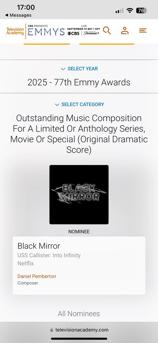 Daniel Pemberton (also on BluSky same name) tweet media