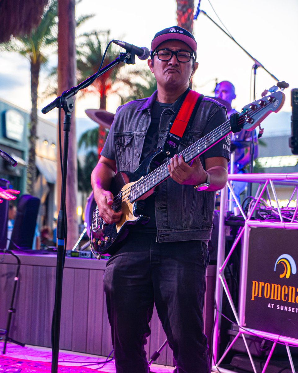 The soundtrack to your summer! 🎸✨
From local favorites to incredible tribute acts, there’s always live music filling the air at Promenade Sunset Walk. Grab a drink, find your spot, and let the good vibes play on.