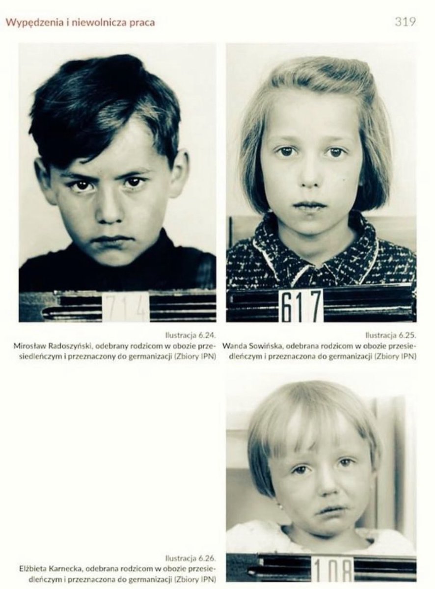 ReidEdwardII's tweet image. During the Second World War, one of the most overlooked crimes committed by Germany was the systematic kidnapping of children from occupied Poland. Under Nazi German racial ideology, tens of thousands of Polish children, many with so-called “Aryan” features were forcibly taken…