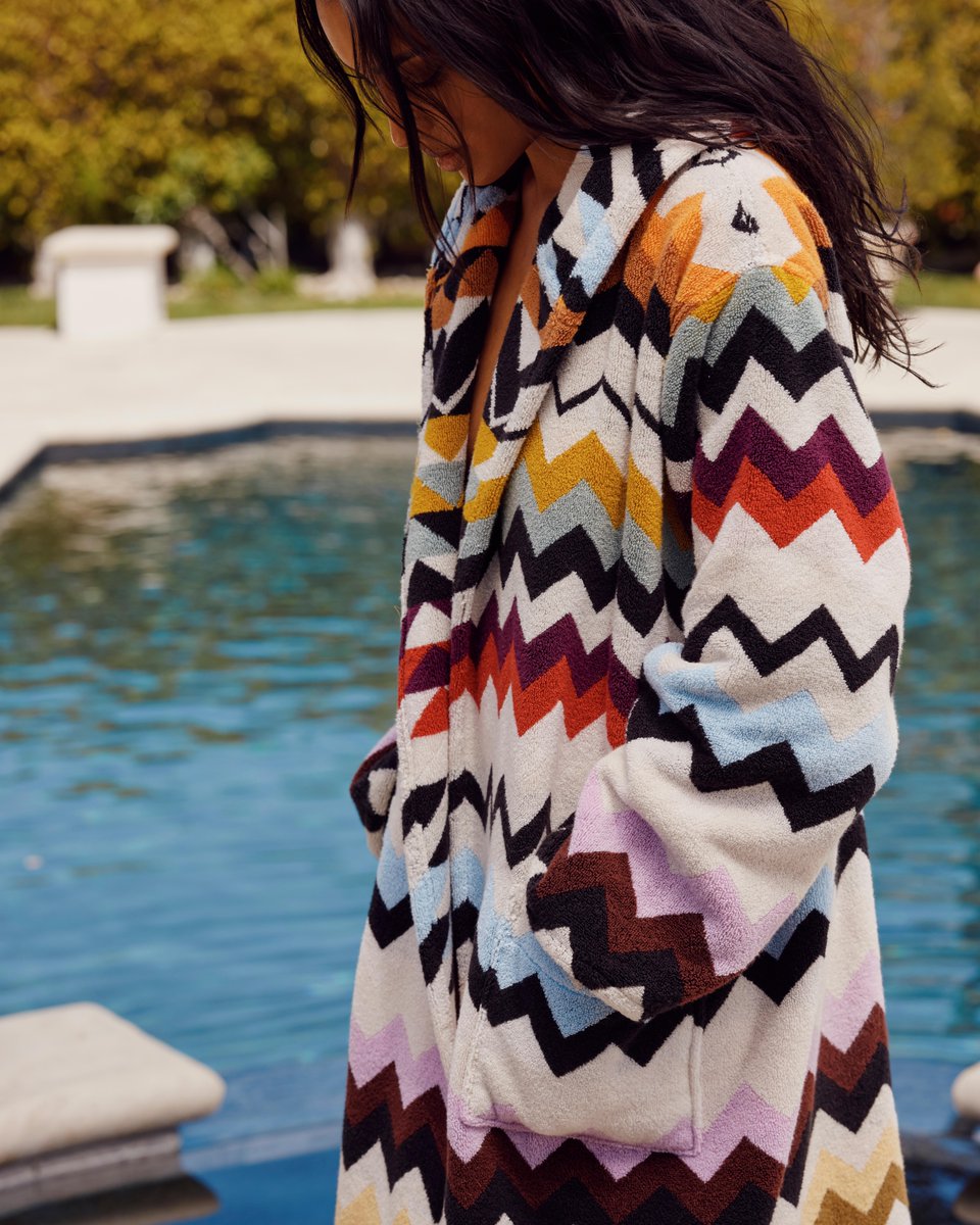 Textural softness and expressive color make daily rituals into a statement. Discover #MissoniHome: missoni.co/MissoniHomeNew… #Missoni