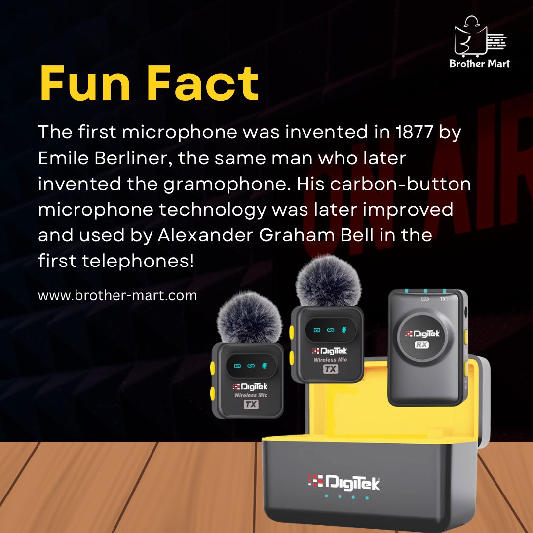 BrotherShopping's tweet image. Did you know ? #Microphone #digitek #bestmicrophone2025  #microphoneforiphone #brothermartonlineshopping #microphoneinnepal