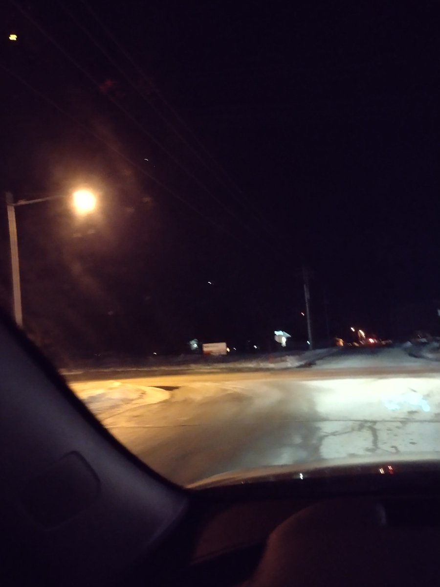 rebirthofthewo1's tweet image. NUFORC UFO Sighting 174519
Occurred: 2023-02-13 19:00 Local
Reported: 2023-02-13 17:04 Pacific
Duration:
Location: Antigo, WI, USA
Location details: Seen whole driving, pulled over to take pictures
Shape: Unknown
Characteristics: Lights on object, Aura or haze around object…