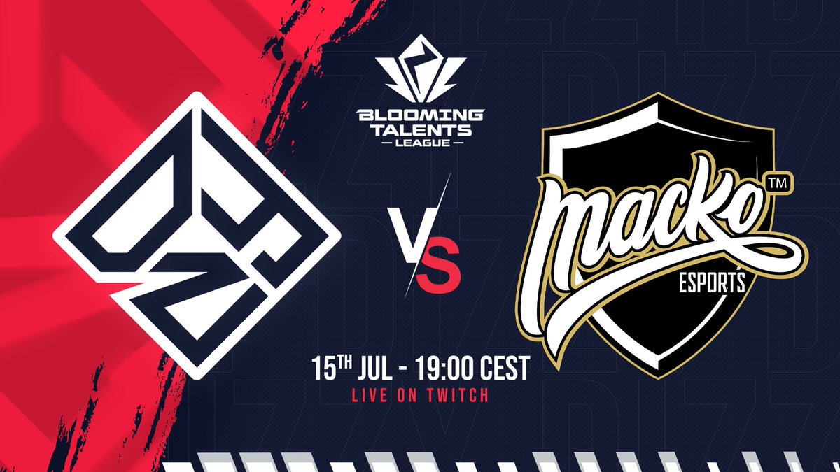 Dizzy Esports (@_dizzyesports) on Twitter photo ๐จ FINAL WEEK IS HERE ๐จ
#DZY vs <a href="/mackoesports/">MACKOโข Esports</a> Academy
๐ 19:00 CEST | 13:00 EST
๐บ Main stream: twitch.tv/dizzyesportslol
๐ POV (Jungle): twitch.tv/sheshwa_tv
#MakeThemDizzy #BTL ๐จ FINAL WEEK IS HERE ๐จ
#DZY vs <a href="/mackoesports/">MACKOโข Esports</a> Academy
๐ 19:00 CEST | 13:00 EST
๐บ Main stream: twitch.tv/dizzyesportslol
๐ POV (Jungle): twitch.tv/sheshwa_tv
#MakeThemDizzy #BTL