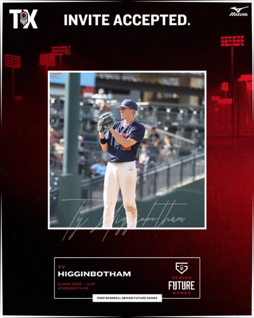 Ty Higginbotham (@ty_higgy) on Twitter photo Thank you <a href="/PBRGowins/">Brandon Gowins</a> and <a href="/PrepBaseball_TX/">Prep Baseball Texas</a> for this opportunity!
<a href="/WildcattersHS/">Wildcatters High School</a> <a href="/LionsDen_Htx/">The Lions Den</a> <a href="/PrimePJosh/">Josh | Prime Performance HTX</a> <a href="/AmbresChip/">Chip Ambres</a> <a href="/JONeill_4/">Jeremy ONeill</a> <a href="/mtabor22/">Matt Tabor</a> Thank you <a href="/PBRGowins/">Brandon Gowins</a> and <a href="/PrepBaseball_TX/">Prep Baseball Texas</a> for this opportunity!
<a href="/WildcattersHS/">Wildcatters High School</a> <a href="/LionsDen_Htx/">The Lions Den</a> <a href="/PrimePJosh/">Josh | Prime Performance HTX</a> <a href="/AmbresChip/">Chip Ambres</a> <a href="/JONeill_4/">Jeremy ONeill</a> <a href="/mtabor22/">Matt Tabor</a>