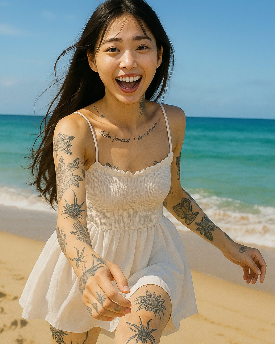 タトゥー美女と海いきたい