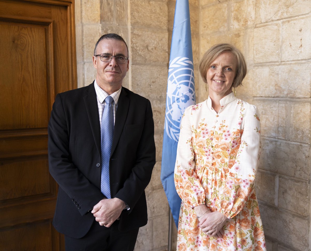 UNDPPalestinian's tweet image. UNDP/PAPP announces the appointment of Jaco Cilliers as Special Representative of the Administrator & Margunn Indreboe Alshaikh as Deputy Special Representative of the Administrator.
Full announcement ⬇️
bit.ly/40gH3hB