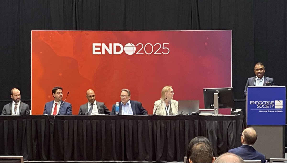 YTobiHarris's tweet image. Happening now! Presentation of the new @TheEndoSociety Clinical Practice Guideline on Primary Aldosteronism!
Packed room on the last morning of #ENDO2025!