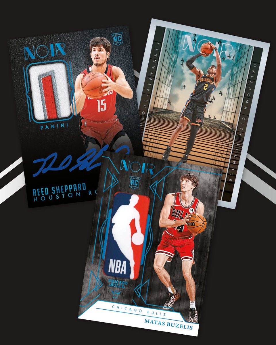 PaniniAmerica's tweet image. #PaniniNoir Basketball returns with incredible autographs including the popular Sneaker Spotlight Signatures and Spotlight Signatures! Also search for NBA at Night Signatures, GenreGraphs, NEONoir Signatures and much more! FOTL is available now here: bit.ly/4lEGyGH
Look…