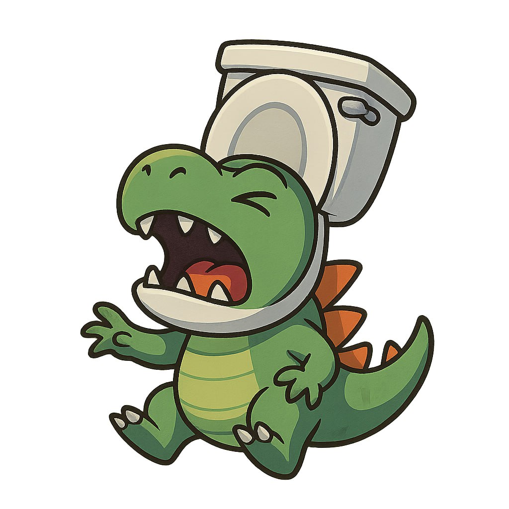 juanshotlc's tweet photo. @AngryDynomites 🚽 Blorp, my Dyno, found a toilet drifting in the Void and yelled, “CROWN ME!”
Got his head stuck and triggered a dimensional flush.
Now he floats through space-time yelling:
🌀 “THE PLUNGER RISES!”
💫 Void legend. Plumber. https://t.co/vNN1G6tBsH