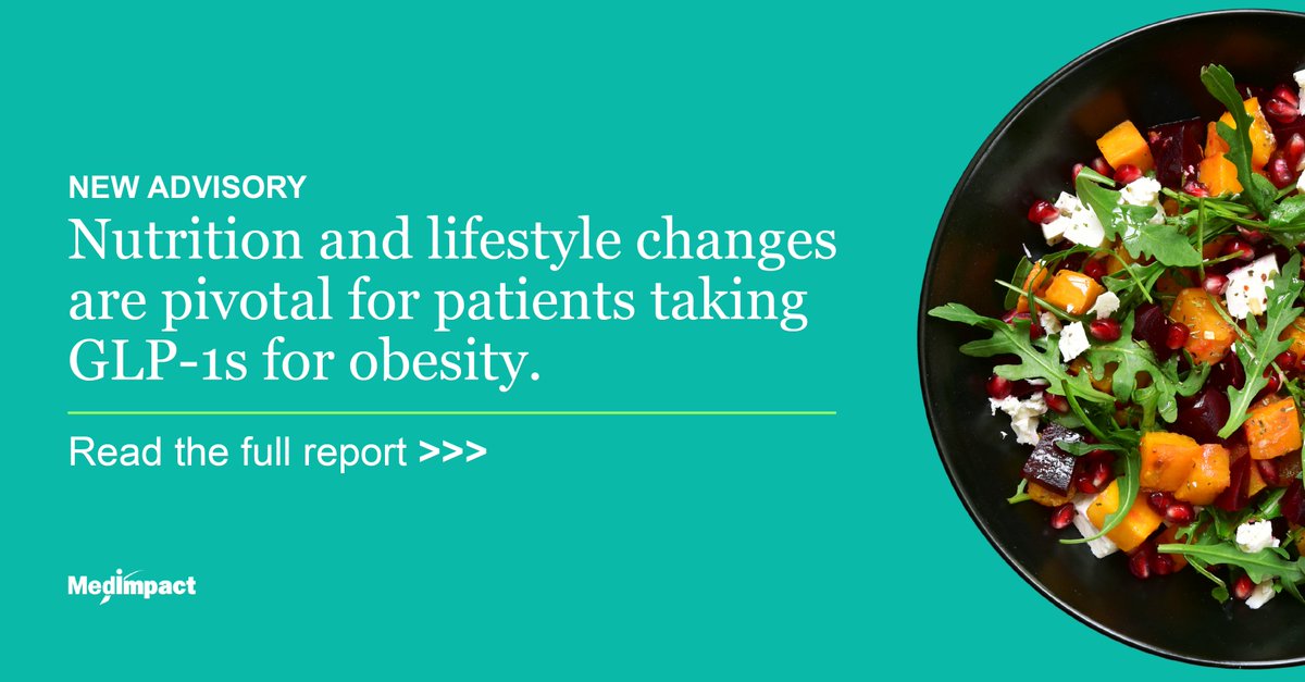 #ICYMI Four scientific groups have released a joint advisory underscoring the importance of diet, exercise, and lifestyle considerations for patients taking GLP1s.

Read the full report: bit.ly/4lotlBO

#wearemedimpact #atruepartner #obesity #GLP1s