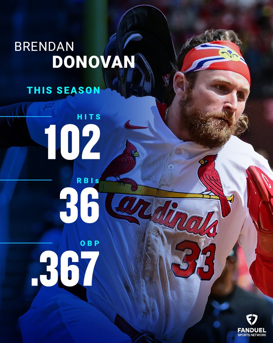 FanDuelSN_MW's tweet image. Donnie delivers 💥
Clutch first-half from our All-Star, Brendan Donovan!
#ForTheLou