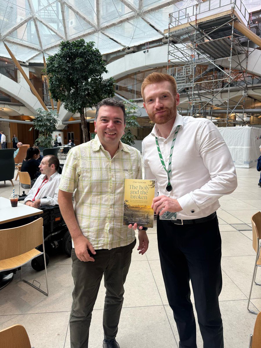 ittay78's tweet image. Great meeting with @UKLabour MP @DannyBeales to talk about the importance of supporting grassroots Israeli-Palestinian initiatives working towards conflict resolution at this time.
@ALLMEP